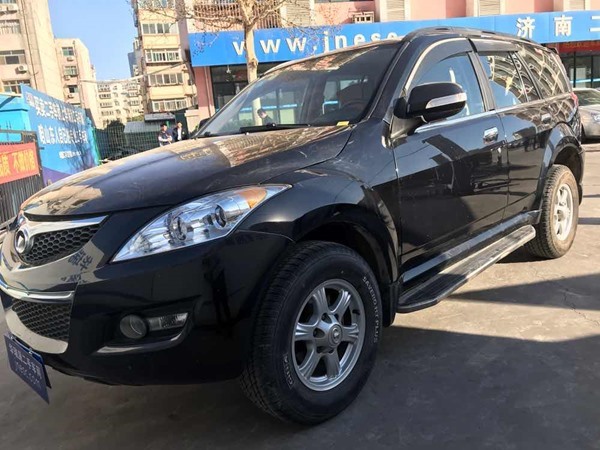 哈佛H5 不怕破路不掉面 3万块钱开到工地转一转