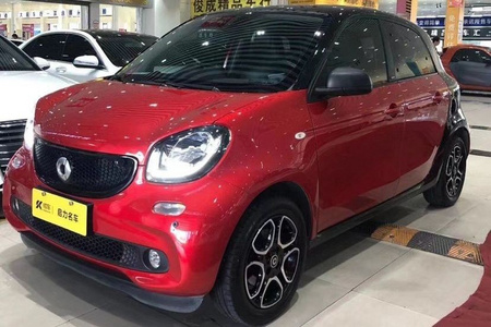 丽水二手smart forfour 2017款 0.9T 挚爱特别版